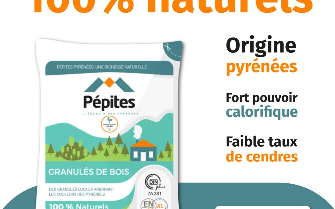Granulés Pépites : une énergie 100 % naturelle et locale pour votre chauffage